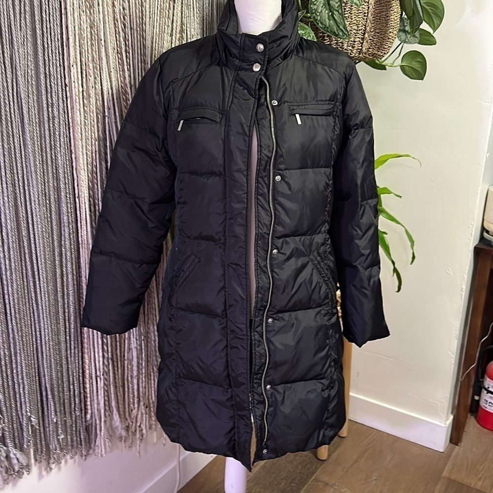 Michael by Michael Kors Black Down Coat